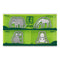MIDORI E-Clip Etching Clip ZOO Elephant Koala Bear Giraffe Panda Bear Paper Clips