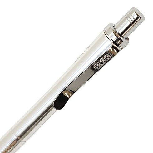 Ohto Vi-Vic YELLOW 0.7mm Aluminum Needlepoint Pen Ballpoint Pen Black Ink | NPB-407V