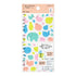 Midori Seal Collection TRANSLUCENT ANIMAL Planner Stickers Elephant Stickers Cat Stickers Date Stickers Date Frame Date Highlighter | 2537