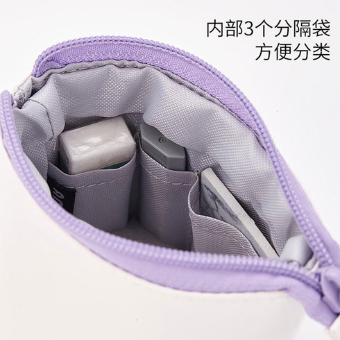 PINK Retractable Standing Pen Case Pencil Case Retractable Case Storage Case Durable en Case | 185mm X 125mm X 85mm X 65mm