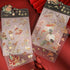 Vientiane RED LOTUS Gold Foil Crane Mountain Metallic Foil Stickers PVC Sticker Clear Sticker 2 Sheets | 148mm X 103mm