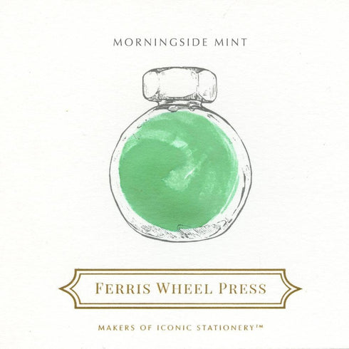 Ferris Wheel Press MORNINGSIDE MINT Fountain Pen Ink Dip Pen Ink Calligraphy Ink Bottle Ink | 38ml