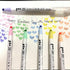 Kuretake Zig Clean Color Dot MILD Highlighter Colors Powder BLUE Single-Sided Marker | TCSD-6100