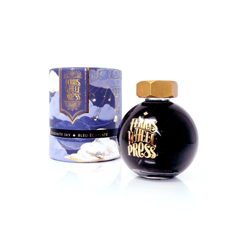 Ferris Wheel Press TANZANITE SKY Fountain Pen Ink Dip Pen Ink Bottle Ink | 85ml