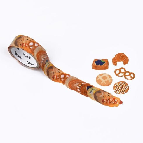 BAKERY | Bande Washi Tape Masking Tape Sticker Roll BDA607 200 Stickers