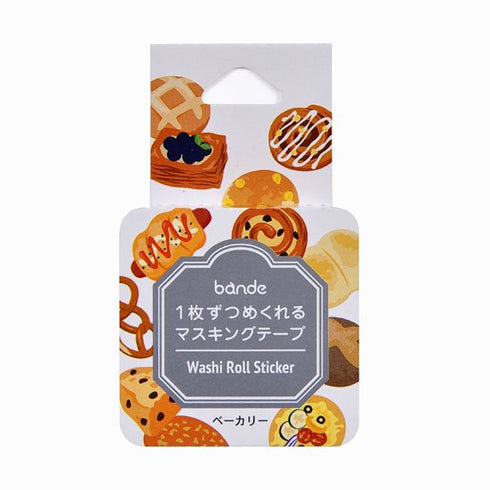 BAKERY | Bande Washi Tape Masking Tape Sticker Roll BDA607 200 Stickers
