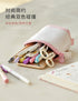 GREEN Retractable Standing Pen Case Pencil Case Retractable Case Storage Case Durable en Case | 185mm X 125mm X 85mm X 65mm