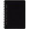 Kokuyo A6 Soft Ring BLACK Notebook 5mm GRID 70 Pages | SV457S5