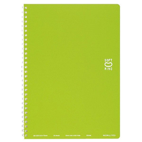 Kokuyo B5 Soft Ring PINK Notebook Dotted Line 6mm Rule | 40 Sheets SV301