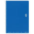 Kokuyo B5 Soft Ring BLUE GREEN Notebook Dotted Line 6mm Rule | 40 Sheets SV301