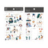 MU Lifestyle Print-On Stickers Rub-On Stickers Transfer Stickers Translucent Stickers 080 | Do What You Love Crafting Hobbies Gardening