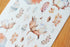 MU Lifestyle Print-On Stickers Rub-On Stickers Transfer Stickers Translucent Stickers 043 | Jewel Tones Glass Balls Cotton Gift Tags