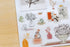 MU Lifestyle Print-On Stickers Rub-On Stickers Transfer Stickers Translucent Stickers 178 | Yet She Bloomed Modern Art Black & White