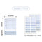 PAPERIAN DAILY Memo PURPLE Color Palette Stickers Square Stickers Rectangle Stickers Title Stickers Color Coordinated Sticker | M8