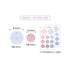 PAPERIAN EXPENSE BROWN Color Palette Stickers Square Stickers Rectangle Stickers Budgeting Stickers Color Coordinated Sticker | M1
