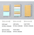 Kokuyo 2Way KRAFT CHECKLIST Sticky Pads Loose Leaf Smart Ring Binder Spiral Notebook Ruler Index Sticky Notes | 40 Sheets WSG-RUS44