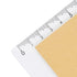 Kokuyo 2Way KRAFT CHECKLIST Sticky Pads Loose Leaf Smart Ring Binder Spiral Notebook Ruler Index Sticky Notes | 40 Sheets WSG-RUS44