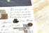 MU Lifestyle Print-On Stickers Rub-On Stickers Transfer Stickers Translucent Stickers 162 | Handwriting Cursive Love Notes Vintage Paper