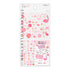 Midori Seal Collection BROWN Color Series Planner Stickers Movable Stickers Notebook Stickers Coordinating Stickers | 2563 Brown