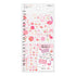 Midori Seal Collection LAVENDER Color Series Planner Stickers Movable Stickers Notebook Stickers Coordinating Stickers | 2596 Lavender