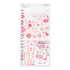 Midori Seal Collection BLUE Color Series Planner Stickers Movable Stickers Notebook Stickers Coordinating Stickers | 2560 Blue