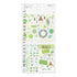 Midori Seal Collection GREEN Color Series Planner Stickers Movable Stickers Notebook Stickers Coordinating Stickers | 2561 Green