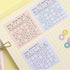 PAPERIAN MESSAGE GREEN Color Palette Stickers Square Stickers Rectangle Stickers Budgeting Stickers Color Coordinated Sticker | M1