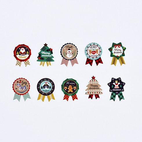 HOLIDAY PRIZE Christmas | Bande Washi Tape Masking Tape Sticker Roll BDA576 200 Stickers