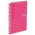 Kokuyo B5 Campus DARK PINK B5 Smart Ring Binder 26 Rings "Lay Flat" Notebook SP700P | 25 Sheets Capacity