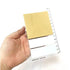 Kokuyo 2Way KRAFT & BLUE Sticky Pads Loose Leaf Smart Ring Binder Spiral Notebook Ruler Index Sticky Notes | 60 Sheets WSG-RUS43