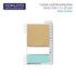 Kokuyo 2Way KRAFT & BLUE Sticky Pads Loose Leaf Smart Ring Binder Spiral Notebook Ruler Index Sticky Notes | 60 Sheets WSG-RUS43