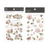 MU Lifestyle Print-On Stickers Rub-On Stickers Transfer Stickers Translucent Stickers 034 | Rose La VIe En