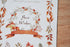 MU Lifestyle Print-On Stickers Rub-On Stickers Transfer Stickers Translucent Stickers 031 | Best Wishes Mushroom Fall Autumn Mabon