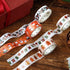 BGM Holiday Banner Christmas Banner Red & Green Banner GOLD FOIL Washi Tape