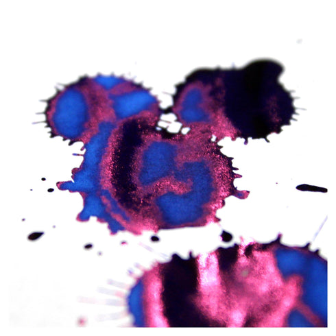 TROUBLEMAKER Ink STARRY Night Blue SHIMMER Fountain Pen Ink Handmade Dip Pen Ink Hand Crafted Bottle Ink | 60ml