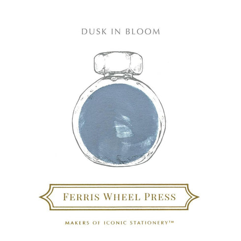 Ferris Wheel Press DUSK in BLOOM Fountain Pen Ink Dip Pen Ink Calligraphy Ink Bottle Ink | 38ml