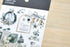 MU Lifestyle HOLIDAY CHRISTMAS Print-On Stickers Rub-On Stickers Transfer Stickers Translucent Stickers 1005 | Outdoor Decorations