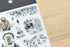 MU Lifestyle HOLIDAY CHRISTMAS Print-On Stickers Rub-On Stickers Transfer Stickers Translucent Stickers 1005 | Outdoor Decorations