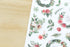 MU Lifestyle HOLIDAY CHRISTMAS Print-On Stickers Rub-On Stickers Transfer Stickers Translucent Stickers 1007 | Christmas Wreaths Holiday