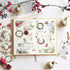 MU Lifestyle HOLIDAY CHRISTMAS Print-On Stickers Rub-On Stickers Transfer Stickers Translucent Stickers 1007 | Christmas Wreaths Holiday