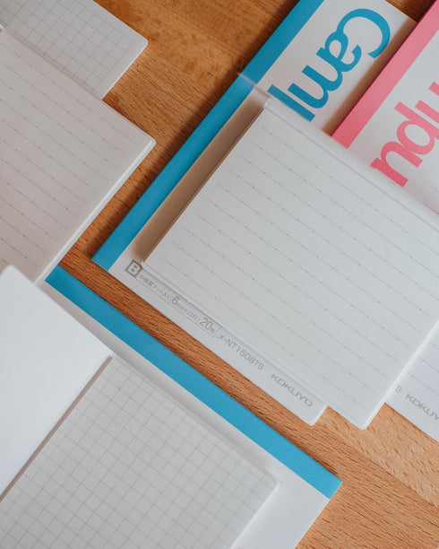 Kokuyo CAMPUS 6mm B Ruled VERTICAL Sticky Pads Index Sticky Notes Planner Sticky | NT150BTS