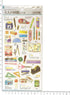 Kamio Japan Stickers Japan STATIONERY Fountain Pen Ink Bottle GOLD FOIL Stickers Watercolor Stickers | 729224