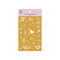 MU Lifestyle HOLIDAY CHRISTMAS Print-On Stickers Rub-On Stickers Transfer Stickers Gold Foil Stickers 02 | All Is Bright