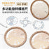 Kokuyo MO Series Round Stencil Template Chronodex Stars Hearts Arches Icon Bujo Stencil | WCN-CDTAS13