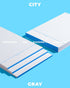 MoteMote B5 GRID Cool MINT 100gsm Note Paper Squared | 40 Sheets