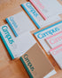 Kokuyo CAMPUS 6mm Dotted Line VERTICAL Sticky Pads Index Sticky Notes Planner Sticky | NT100BTS