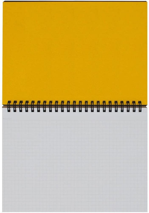 Maruman Mnemosyne A4 BLANK Plain Inspiration Notebook 80 gsm A4 Landscape Spiral Notebook Maruman A4 HORIZONTAL Notebook | 70 Pages N181A