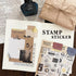 Mind Wave Seals STATIONERY STAMP Vintage Stationery Retro Stationery Ephemera Stamps Fountain Pen Ink Bottle Stickers Seals Bujo | 80880