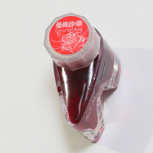 BUNGUBOX Japan LYCORIS RED Sheening Fountain Pen Ink Dip Pen Ink Bottle Ink | 30ml