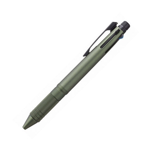 Uni Jetstream DARK GREEN 0.5mm 4&1 Metal 4 Color 0.5 mm Ballpoint Multi Pen Pencil Available Pen Body Knock Multi Body | MSXE5200A